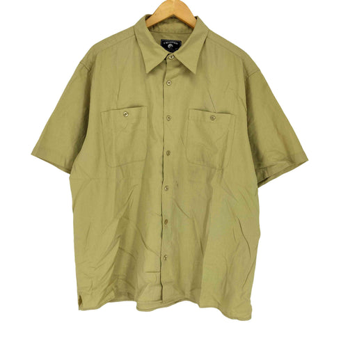O'KIEF&O'KIEF} cashmere カシミヤ混開襟シャツ メンズ L
