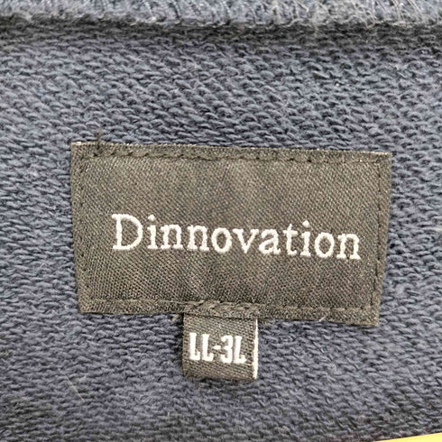 DINNOVATION BOX ロゴスウェットシャツ メンズ LL-3L