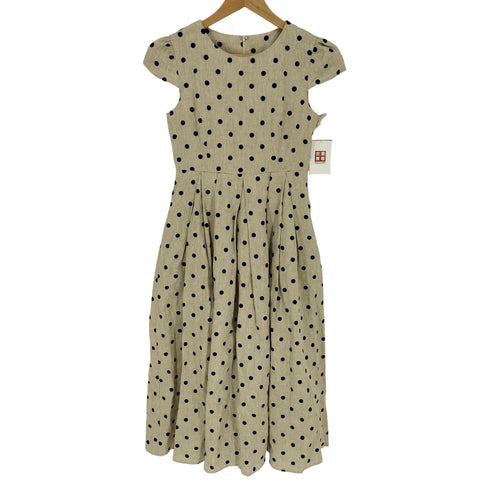 バースデーバッシュ BIRTHDAY BASH LINEN DOT DRESS リネンドットドレス レディース
