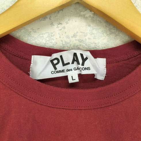 プレイコムデギャルソン PLAY COMME des GARCONS PLAY T-SHIRT DOUBLU HEART AD2022/2 メンズ JPN:L
