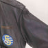 アヴィレックス AVIREX 90S OLD 薔薇 バラ刺繍 A-2型 ラムレザー フライトジャケット メンズ import:XS