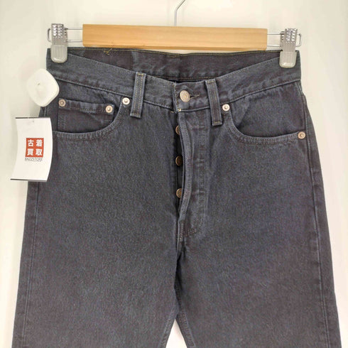 リーバイス Levis 1993年製 501 USA製 ボタン裏552 後染め ブラック ボタンフライ デニム パンツ メンズ W28 L34