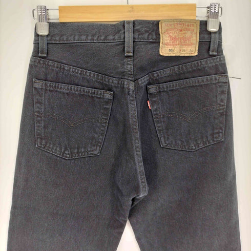 リーバイス Levis 1993年製 501 USA製 ボタン裏552 後染め ブラック ボタンフライ デニム パンツ メンズ W28 L34