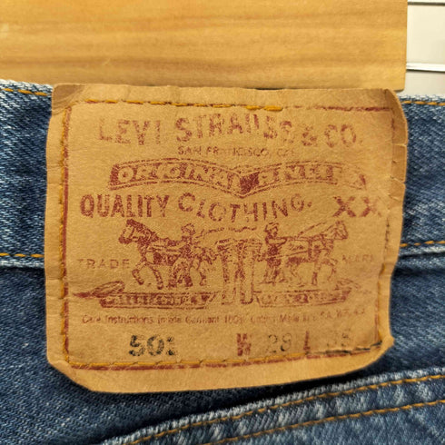 リーバイス Levis 1995年製 501 USA製 ボタン裏552 ボタンフライ デニム パンツ メンズ W28 L35