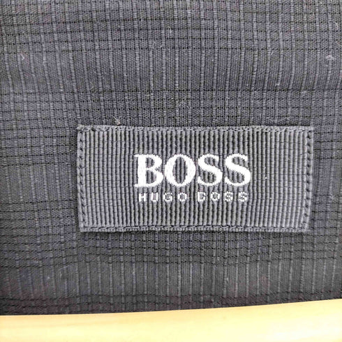 ヒューゴボス HUGO BOSS 開襟 オープンカラー ワッフル L/S シャツ メンズ