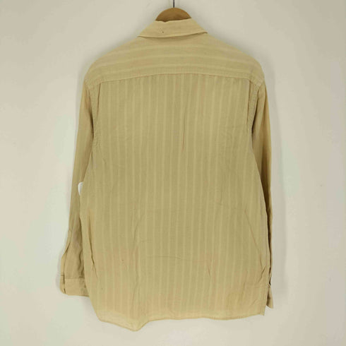 ヒューゴボス HUGO BOSS 開襟 オープンカラー ワッフル L/S シャツ メンズ import:S