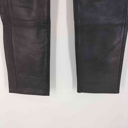 CZ byZegna カウレザー バイカー パンツ メンズ SS