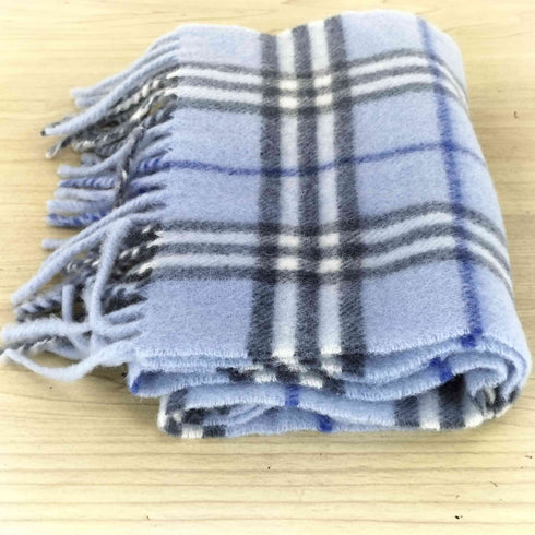 バーバリーロンドン BURBERRY LONDON 英国製 チェック柄 マフラー メンズ