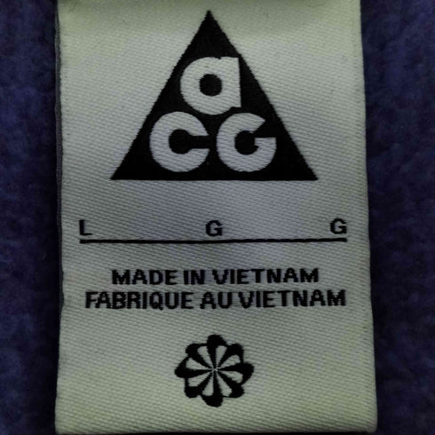 ナイキエーシージー NIKE ACG AS M ACG ARCTIC WOLF FZ PERSIAN VIOLET/BLACK/SUMMIT WHITE メンズ JPN:L