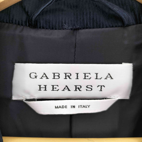 GABRIELA HEARST イタリア製 太畝コーデュロイ シングルブレスト 2B テーラード ジャケット レディース ITALY 38