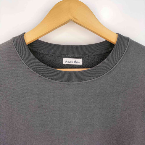 スティーブンアラン Steven Alan URAKE FREEDOM SLEEVE HIGH CREW NECK SWEAT -BOLD/スウェット メンズ JPN:M