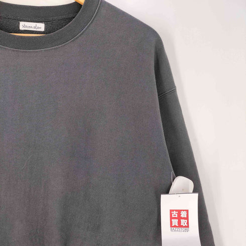 スティーブンアラン Steven Alan URAKE FREEDOM SLEEVE HIGH CREW NECK SWEAT -BOLD/スウェット メンズ JPN:M