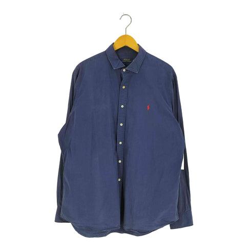 ポロラルフローレン POLO RALPH LAUREN 現行タグ スモールポニー刺繍 レギュラーカラーシャツ メンズ import:XXL