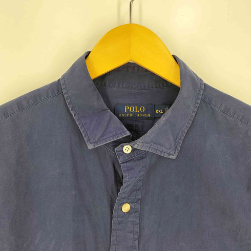 ポロラルフローレン POLO RALPH LAUREN 現行タグ スモールポニー刺繍 レギュラーカラーシャツ メンズ import:XXL