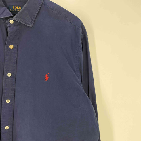 ポロラルフローレン POLO RALPH LAUREN 現行タグ スモールポニー刺繍 レギュラーカラーシャツ メンズ import:XXL
