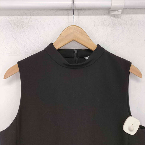 ザラ ZARA スリットノースリーブドレス レディース import:M