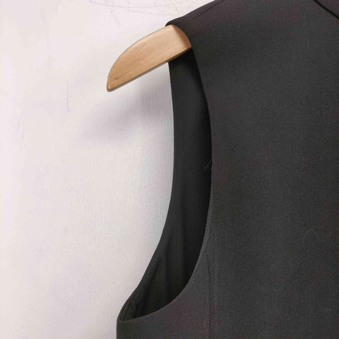 ザラ ZARA スリットノースリーブドレス レディース import:M