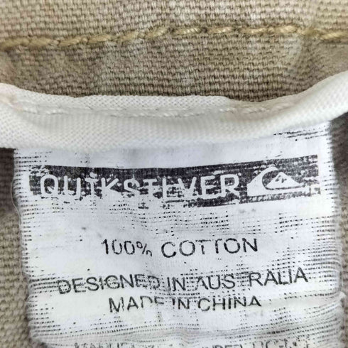 クイックシルバー Quiksilver 背面ロゴ刺繍 カーゴ ショーツ メンズ 32