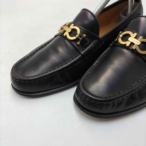 サルヴァトーレフェラガモ Salvatore Ferragamo ガンチーニ ビット ロース ローファー メンズ UK:7EE