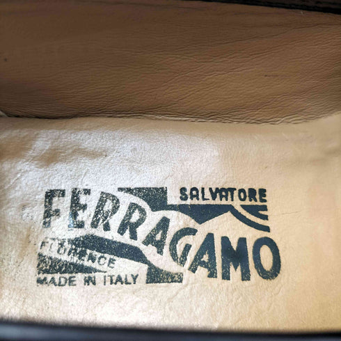 サルヴァトーレフェラガモ Salvatore Ferragamo ガンチーニ ビット ロース ローファー メンズ UK:7EE