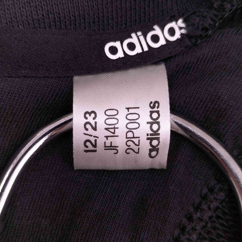 アディダス adidas エッセンシャルズ プラス スモールロゴ フレンチテリー パーカー レディース import:L