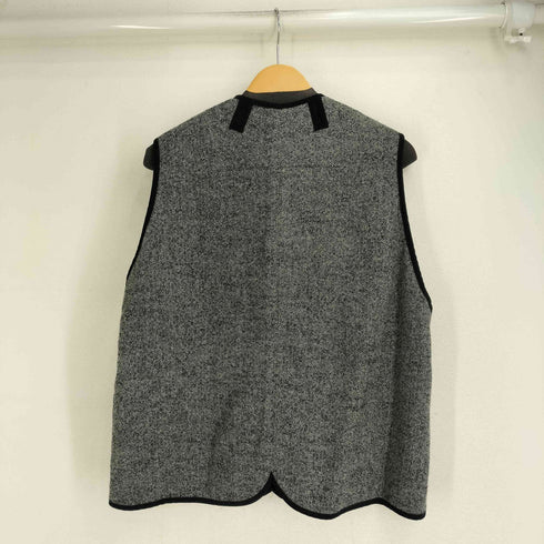 フィルマム FIRMUM 23AW ヘリンボーン ウール ツイード ベスト レディース import:XS