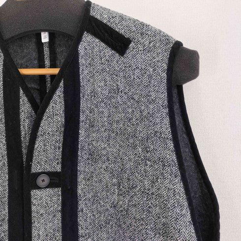フィルマム FIRMUM 23AW ヘリンボーン ウール ツイード ベスト レディース import:XS