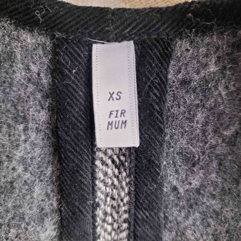 フィルマム FIRMUM 23AW ヘリンボーン ウール ツイード ベスト レディース import:XS