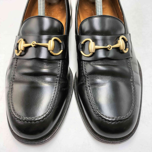 グッチ GUCCI イタリア製 レザー ビット ローファー メンズ 41E