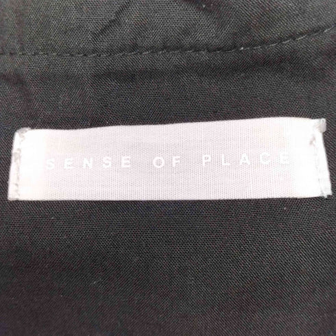 センスオブプレイス SENSE OF PLACE 24SS ダブルタックテーパードスラックス メンズ JPN:L
