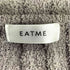イートミー EATME BACKリボンリブニットワンピース レディース FREE