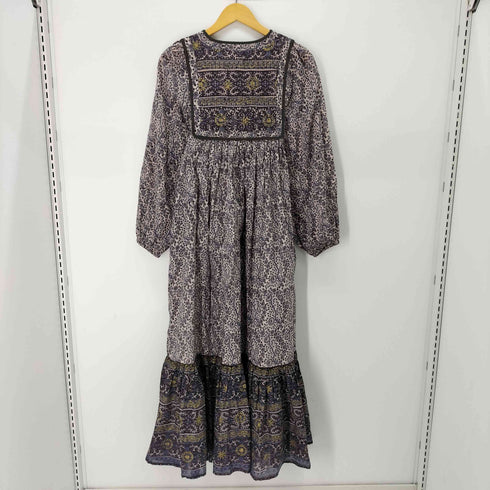 ドゥーズィエムクラス DEUXIEME CLASSE LONG DRESS Indian Cotton Dress レディース FREE