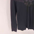 アルマーニエクスチェンジ ARMANI EXCHANGE Y2K フェザープリント ロングスリーブ Vネック Tシャツ メンズ XS