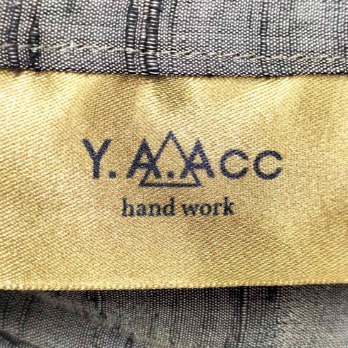 Y.A.Acc ワイエーアク silk tuck pants レディース