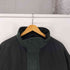 エディーバウアー Eddie Bauer OUTDOOR OUTFITTERS 裏地フリース スイッチングカラー コットン ナイロン ジャケット メンズ import:XL