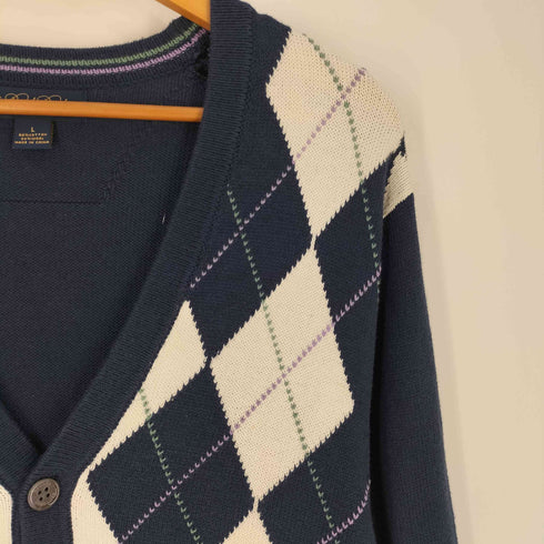 ブルックスブラザーズ BROOKS BROTHERS アーガイル ニットカーディガン メンズ JPN:L