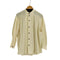 フィルマム FIRMUM 23AW 40/1 オーガニックコットン 強撚ウェザースタンドカラーシャツ レディース import:XS