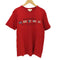 EXPRESS TRICOT USA製 フロントプリント クルーネック半袖Tシャツ メンズ M