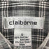 クレイボーン Claiborne 90s- レーヨンシルク 1ポケットチェックシャツ メンズ S