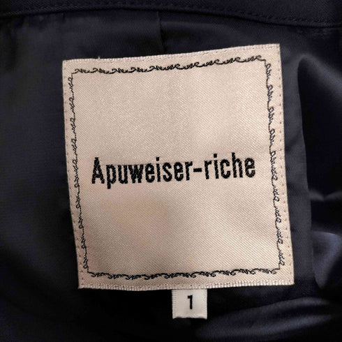 アプワイザーリッシェ Apuweiser riche プリーツ トレンチコート レディース JPN:1