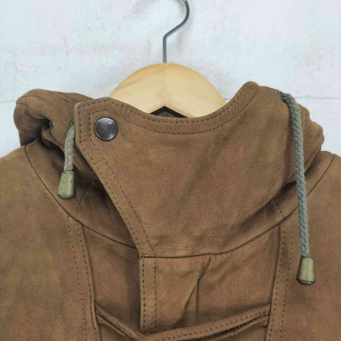 genuine leather THERMOLITE リアルスエードカーコート メンズ M