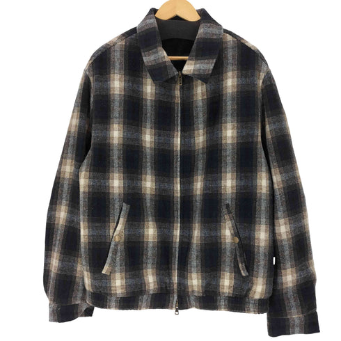 ゲスジーンズ GUESS JEANS Plaid Wool Jacket ジャケット メンズ JPN:XL