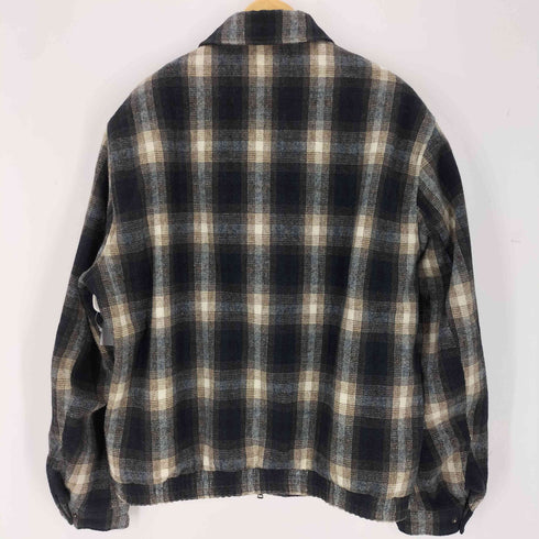 ゲスジーンズ GUESS JEANS Plaid Wool Jacket ジャケット メンズ JPN:XL