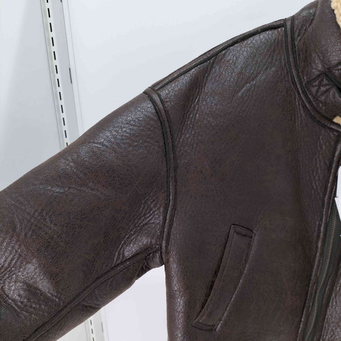 ブラックバイマウジー BLACK by moussy B3 fake mouton coat フェイクムートン コート レディース JPN:1