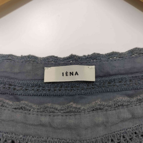 イエナ IENA 22SS コットンボイル レースブラウス レディース