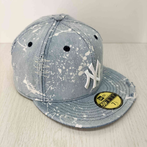 ニューエラ NEW ERA 59FIFTY ダメージデニム キャップ メンズ 7 1/2