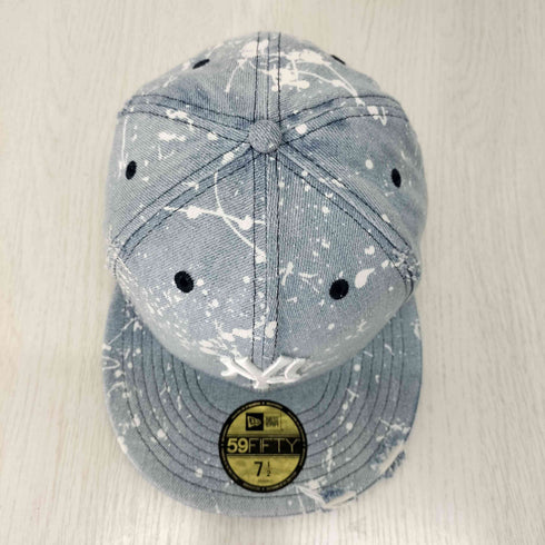 ニューエラ NEW ERA 59FIFTY ダメージデニム キャップ メンズ 7 1/2