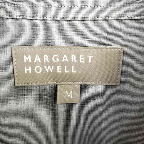 マーガレットハウエル MARGARET HOWELL COTTON CHAMBRAY SHIRTS メンズ M