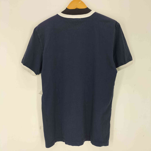 ポロバイラルフローレン Polo by RALPH LAUREN 90s プリントリンガーTシャツ メンズ
