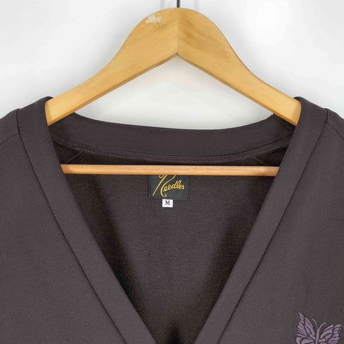 ニードルズ Needles V-Neck Cardigan - Bright Jersey Dk.Purple メンズ JPN:M